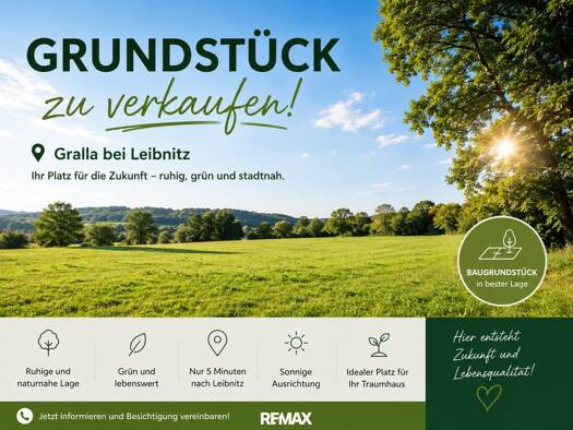 Grundstück zum Kauf 119.500 € 714,9 m² Grundstück Gralla 8431