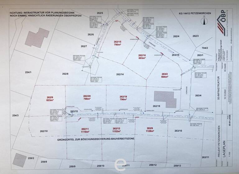 Grundstück zum Kauf 82.300 € 823 m² Grundstück Leitengasse 32 Petzenkirchen 3252