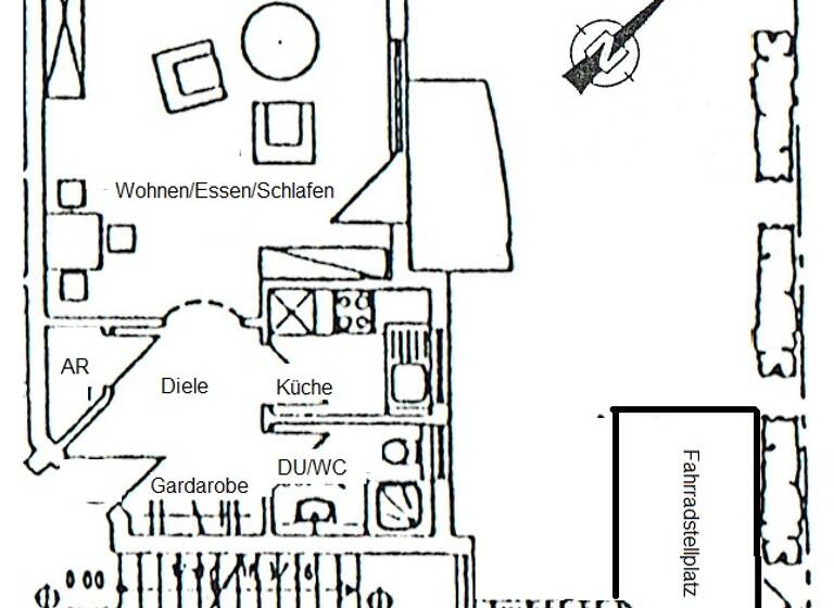 Studio zum Kauf 135.000 € 1 Zimmer 40,5 m² EG Kirchheim Heidelberg 69124