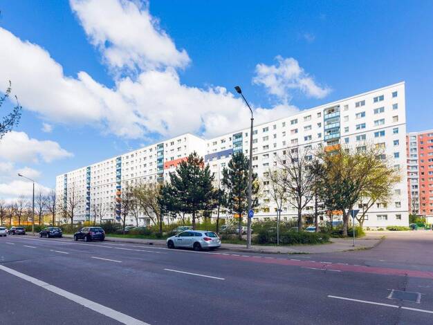 Wohnung zur Miete 294 € 3 Zimmer 55,6 m² 6. Geschoss frei ab 15.11.2025 Albert-Einstein-Straße 22 Nördliche Neustadt Halle (Saale) 06122