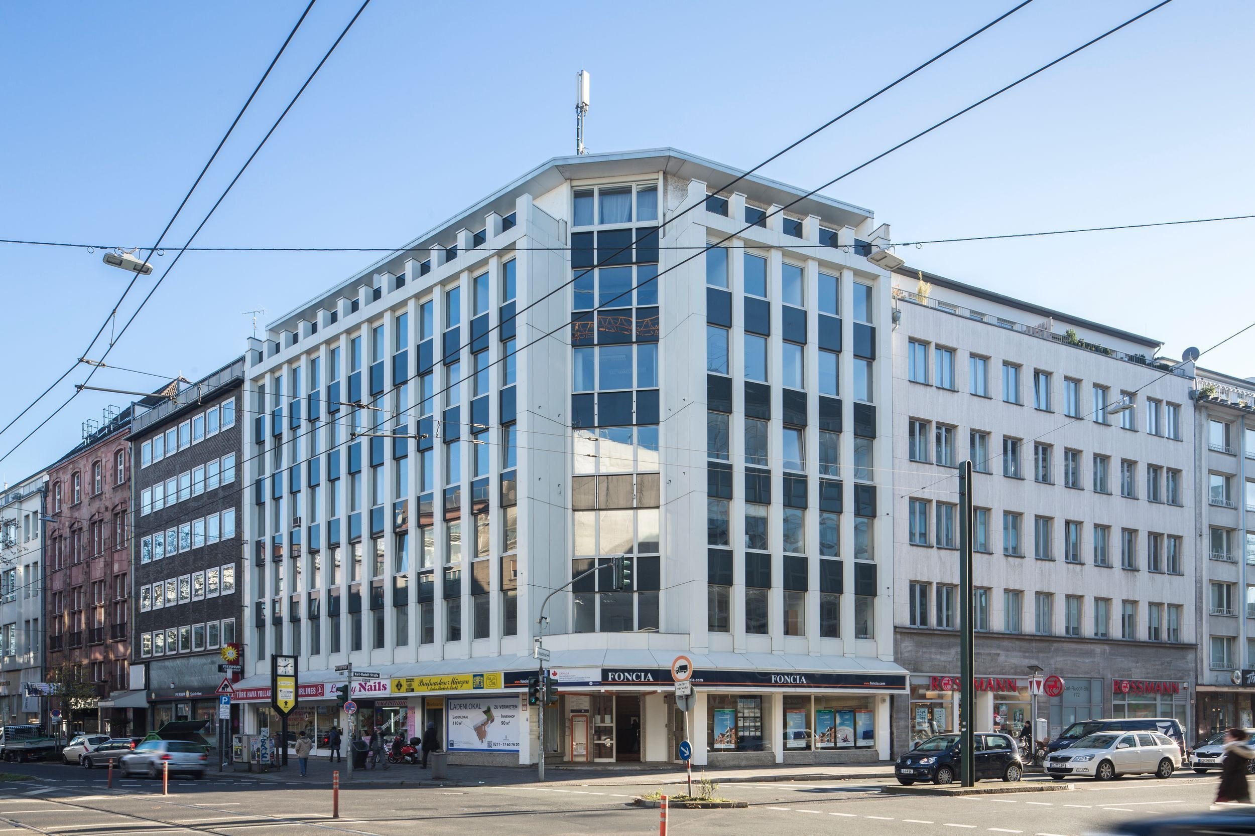 Wohnung zur Miete Wohnen auf Zeit 540 € 1 Zimmer 19,7 m²<br/>Wohnfläche 01.12.2024<br/>Verfügbarkeit Graf-Adolf-Straße 43 Friedrichstadt Düsseldorf 40210