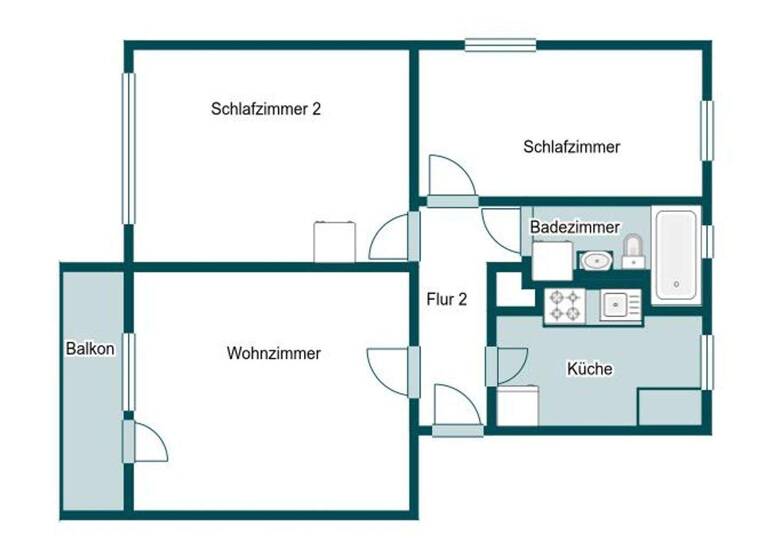 Wohnung zum Kauf 125.000 € 3 Zimmer 63,7 m² 3. Geschoss Stadtfeld Ost Magdeburg 39108