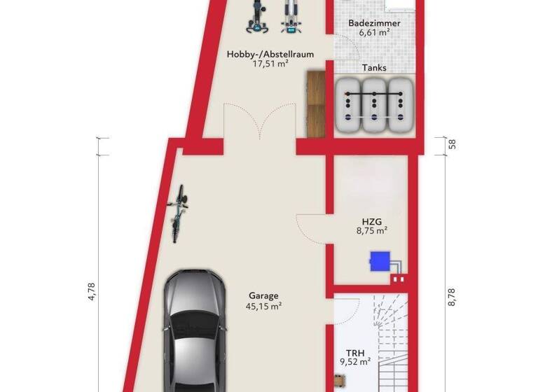 Reihenmittelhaus zum Kauf 395.000 € 5 Zimmer 130,6 m² 448 m² Grundstück Ayl 54441