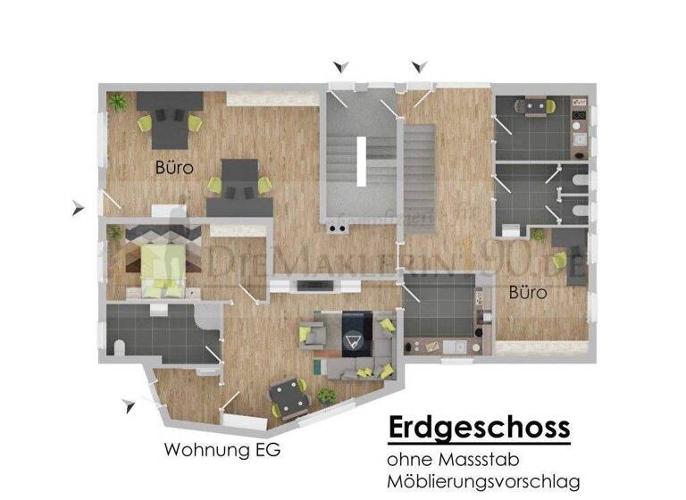 Gewerbeobjekt zum Kauf als Kapitalanlage geeignet 470.000 € 10 Zimmer 270 m² 946 m² Grundstück Syke 28857