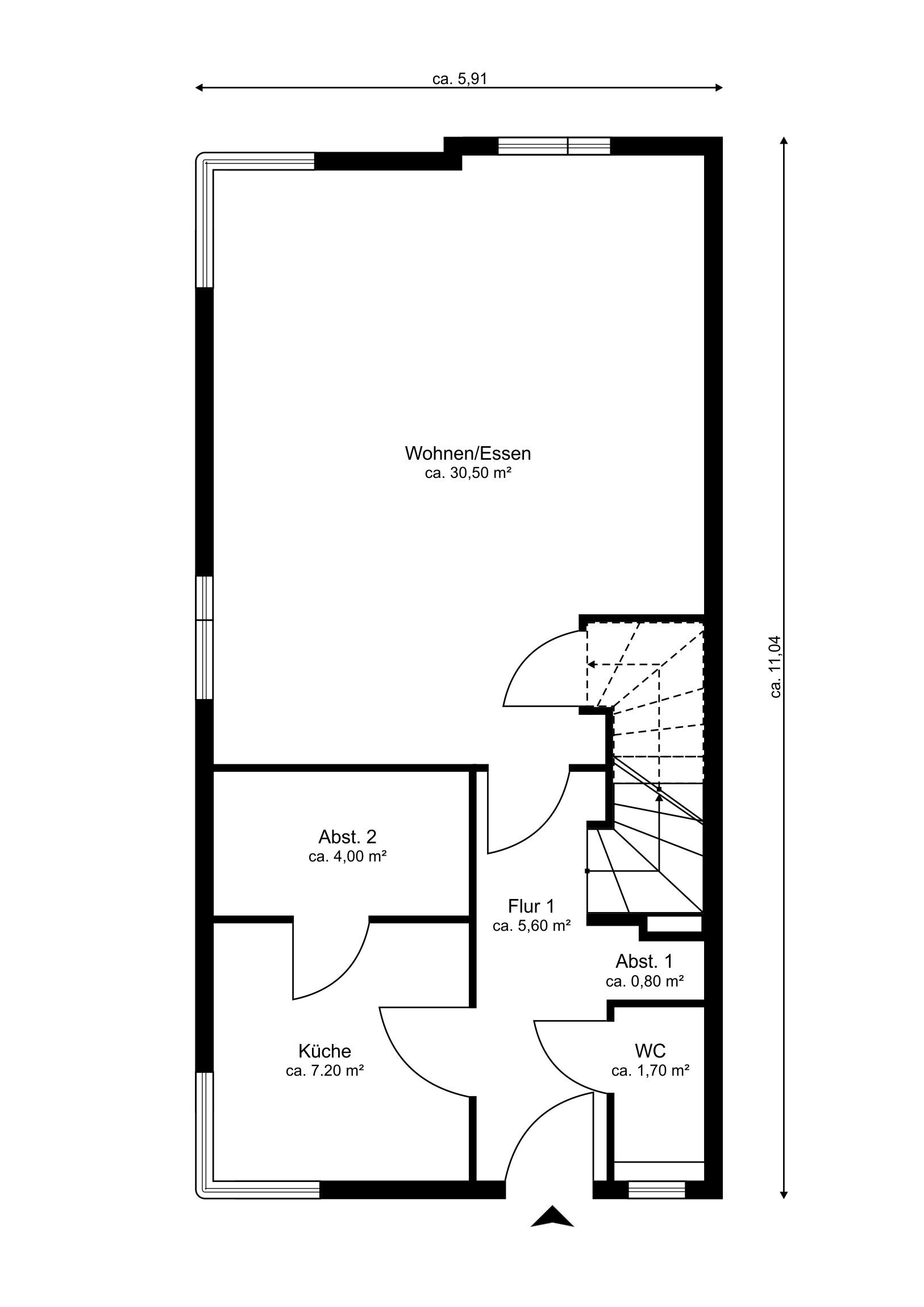 Reihenendhaus zum Kauf 685.000 € 7 Zimmer 139 m²<br/>Wohnfläche 238 m²<br/>Grundstück Lohbrügge Hamburg 21031