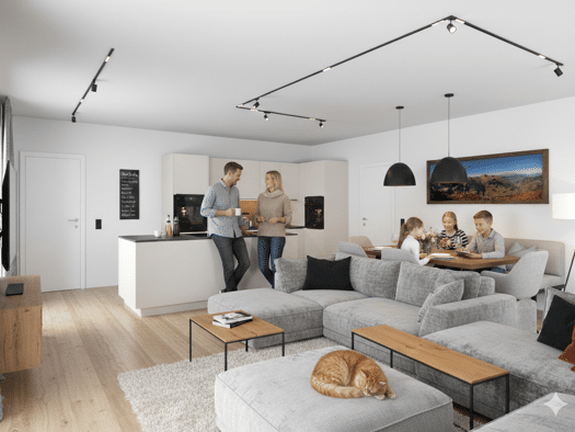 Terrassenwohnung zur Miete - Erstbezug 1.249 € 3 Zimmer 78,1 m² 5 Geschosse frei ab 01.12.2026 Reinbachweg 47 Sankt Johann im Pongau 5600