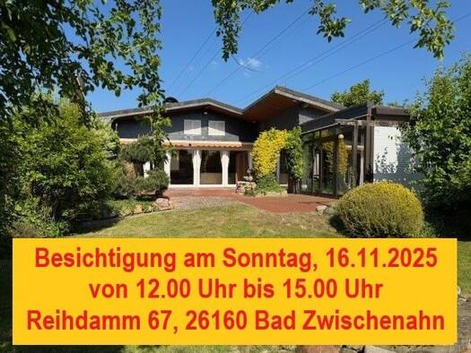 Bungalow zum Kauf 445.000 € 4 Zimmer 200 m² 1.236 m² Grundstück frei ab sofort Bad Zwischenahn II Bad Zwischenahn 26160