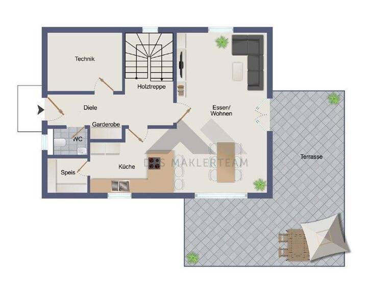 Einfamilienhaus zum Kauf 535.000 € 4 Zimmer 117,2 m² 530 m² Grundstück Lautrach 87763