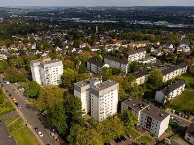 Wohnung zur Miete 631 € 2 Zimmer 62 m² 6. Geschoss frei ab 07.11.2025 Bachstr. 14 Hattingen 45529