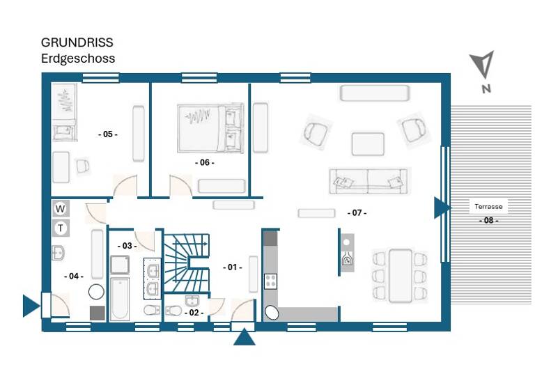 Einfamilienhaus zum Kauf 479.000 € 3 Zimmer 265 m² 875 m² Grundstück Norderbrarup 24392