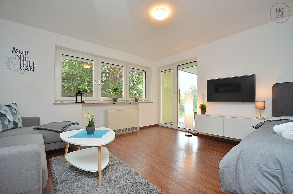 Wohnung zur Miete Wohnen auf Zeit 1.190 € 1 Zimmer 40 m²<br/>Wohnfläche 01.04.2025<br/>Verfügbarkeit Zuffenhausen - Elbelen Stuttgart 70439