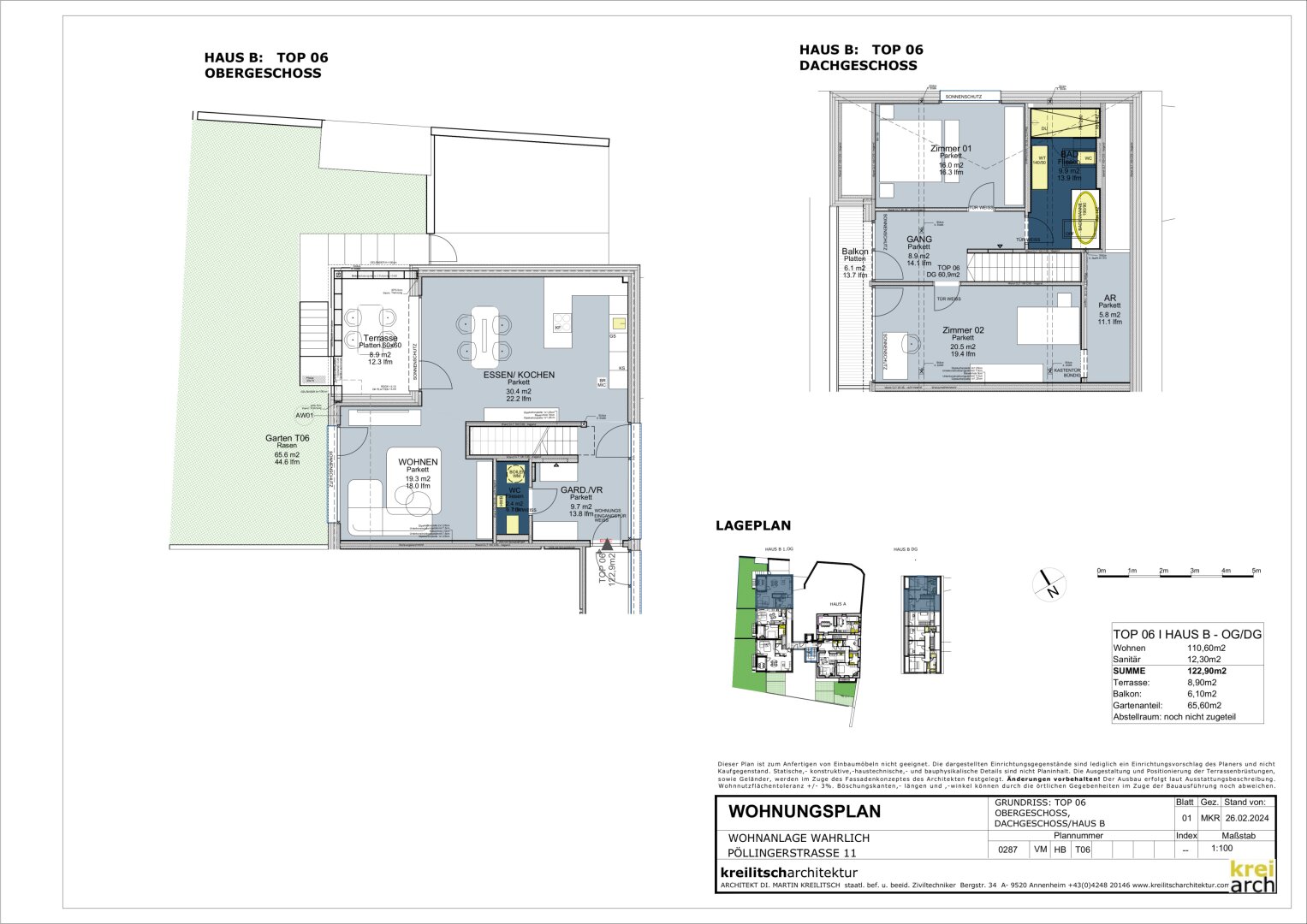 Maisonette zum Kauf 580.000 € 4 Zimmer 122,9 m²<br/>Wohnfläche Treffen am Ossiacher See 9521