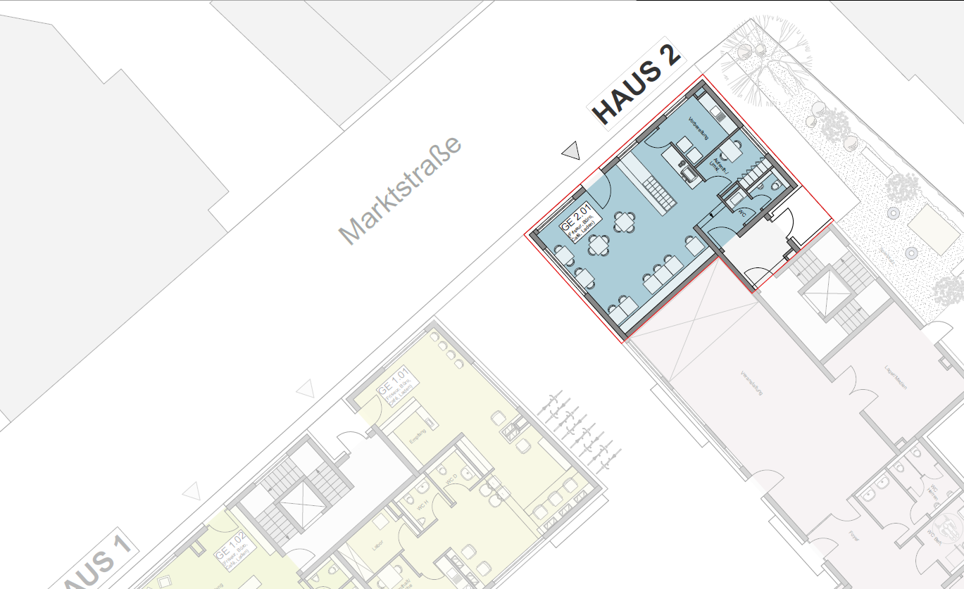 Büro-/Praxisfläche zur Miete provisionsfrei 1.050 € Beutelsbach Weinstadt 71384