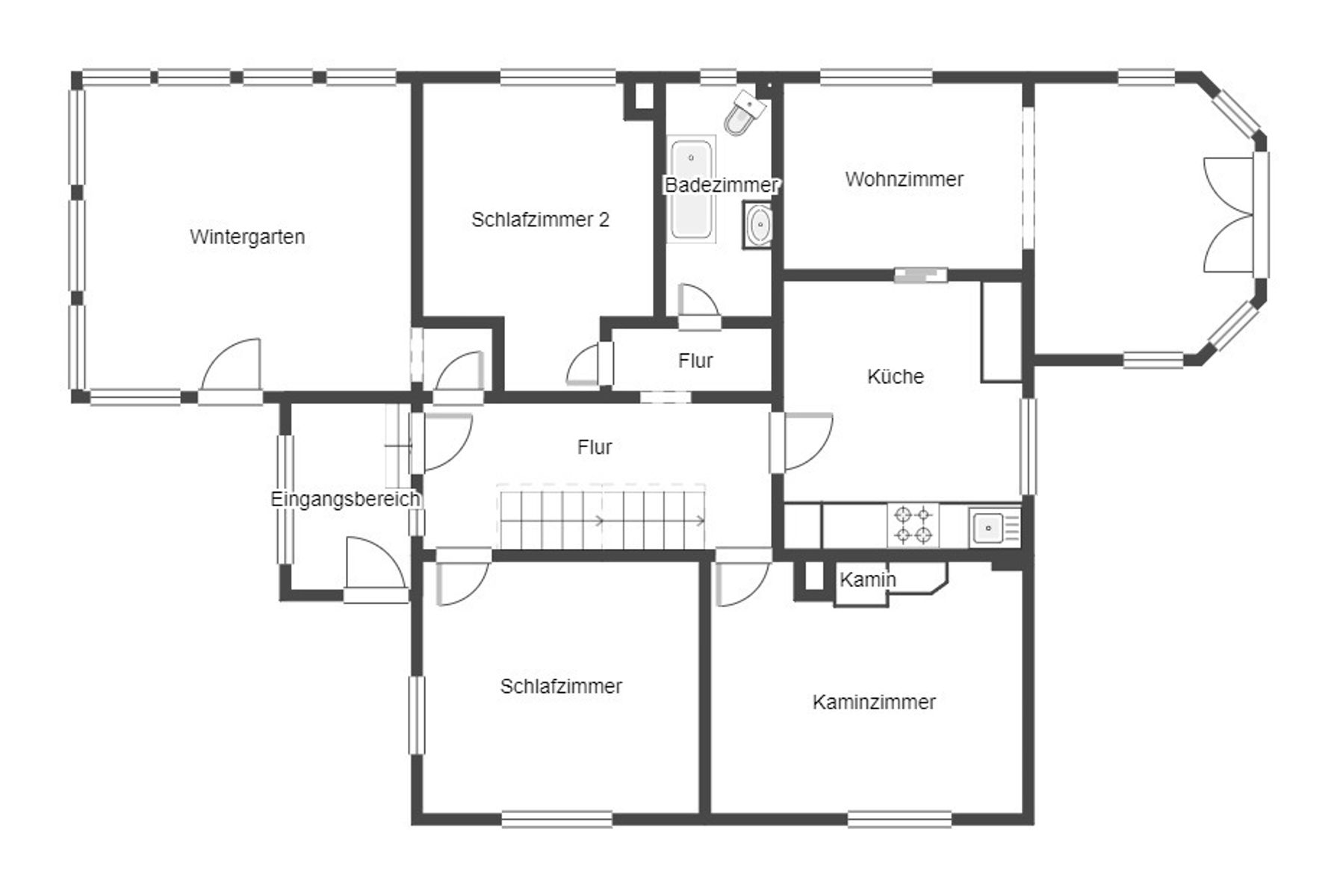 Einfamilienhaus zum Kauf 249.500 € 9 Zimmer 180,1 m²<br/>Wohnfläche 900,1 m²<br/>Grundstück Züschen Winterberg 59955