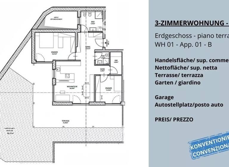 Studio zum Kauf 417.000 € 3 Zimmer 140 m² Barbian 39040