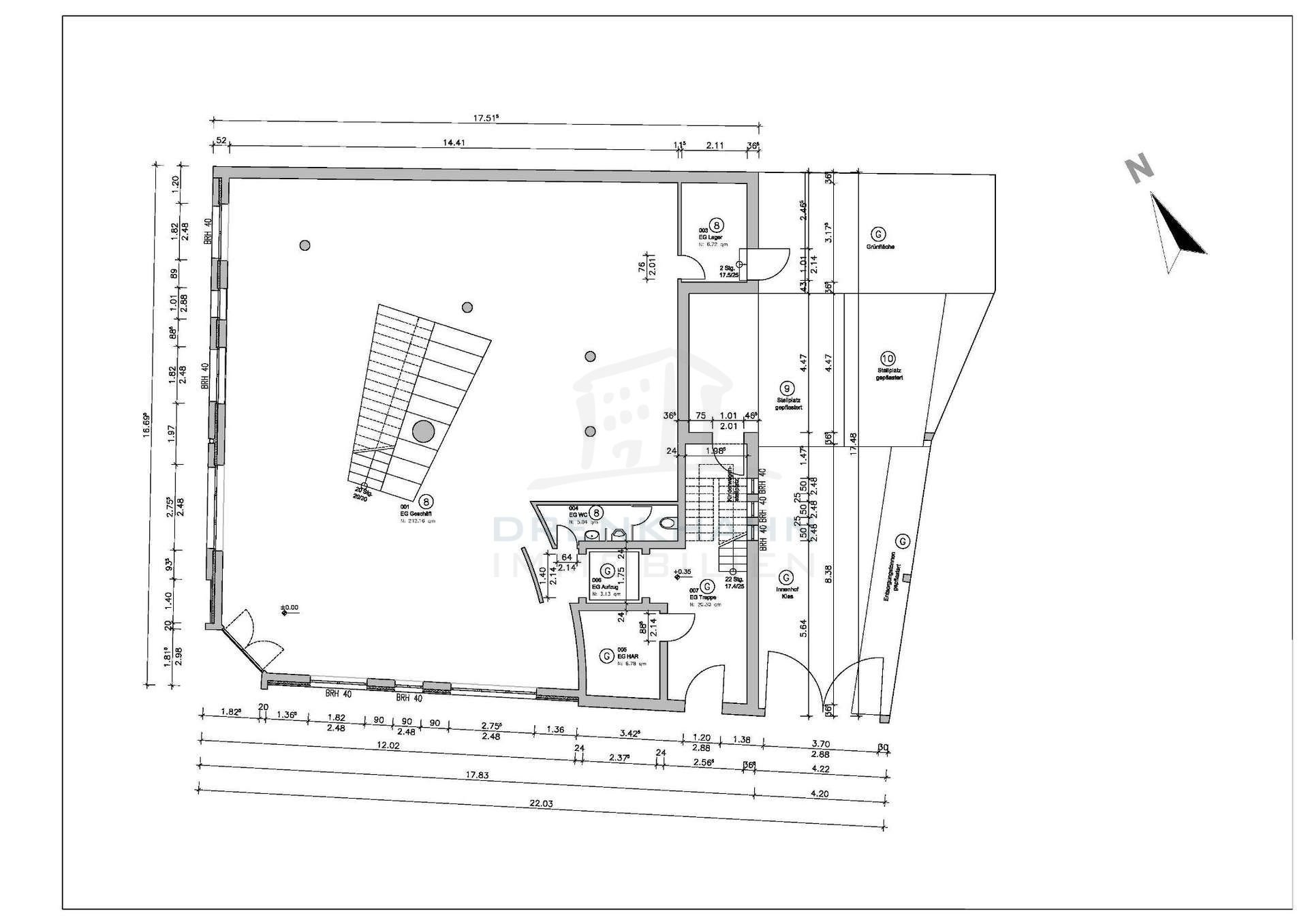 Ladenfläche zur Miete 4.999 € 460 m²<br/>Verkaufsfläche Altstadt Wismar 23966