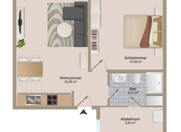 Wohnung zum Kauf provisionsfrei 250.000 € 49,2 m² EG frei ab 01.04.2026 Seebad Bansin Heringsdorf 17429