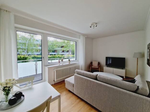 Wohnung zur Miete auf Zeit 1.099 € 2 Zimmer 50 m² frei ab sofort Heidewinkel 17 Farmsen-Berne Hamburg 22145