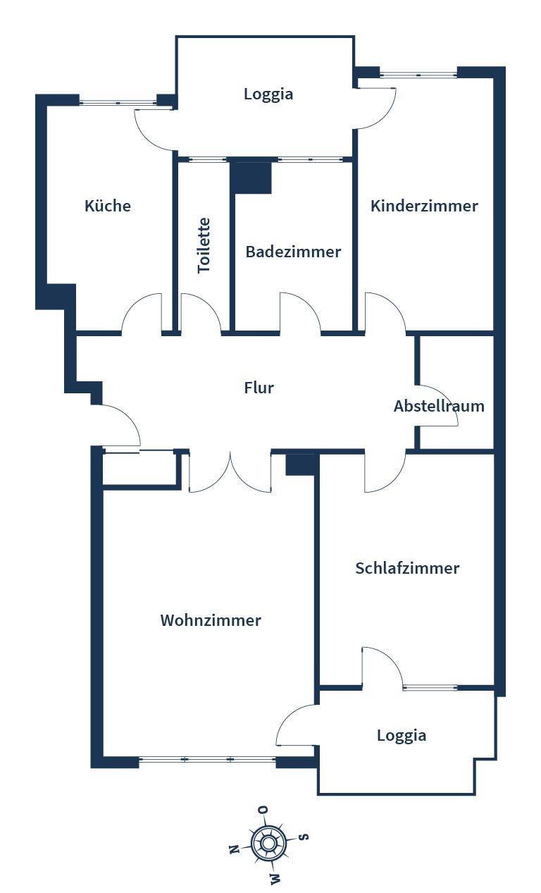 Wohnung zum Kauf 429.000 € 3 Zimmer 98,6 m²<br/>Wohnfläche EG<br/>Geschoss Südweststadt - Mittlerer Teil Karlsruhe 76137