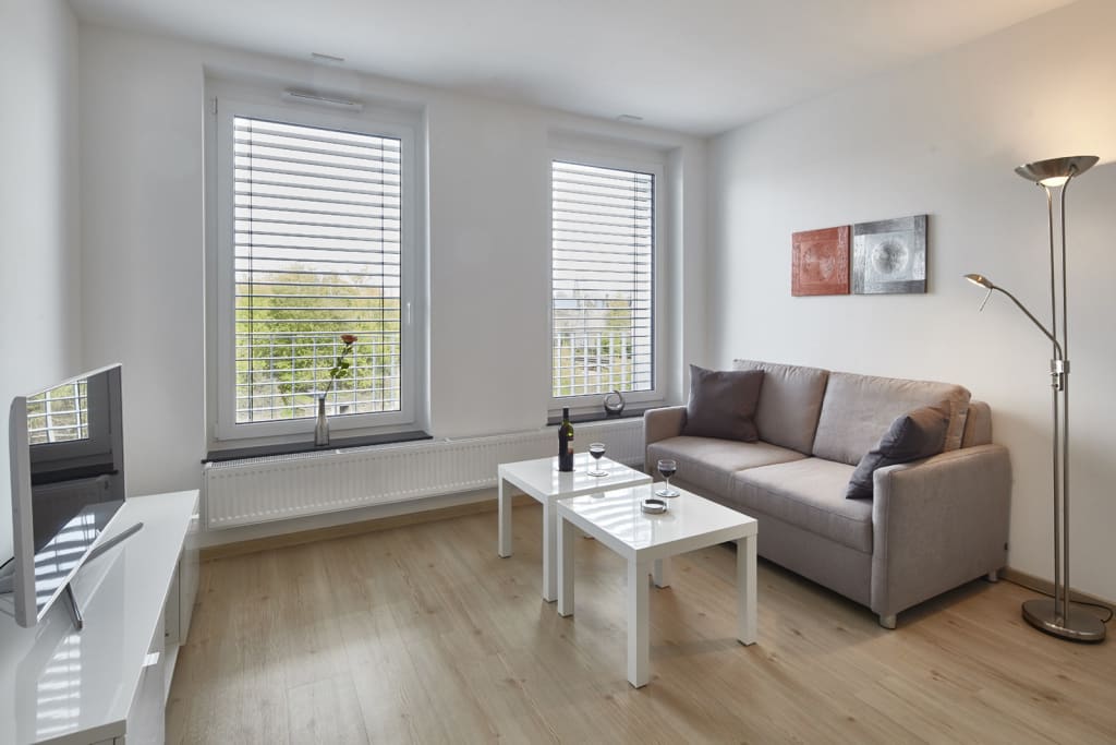 Wohnung zur Miete Wohnen auf Zeit 1.348 € 2 Zimmer 44 m²<br/>Wohnfläche ab sofort<br/>Verfügbarkeit Bobinethöfe Trier-West 5 Trier 54294