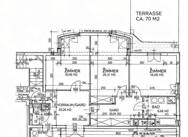 Terrassenwohnung zum Kauf 1.399.000 € 4,5 Zimmer 140,8 m² Wien 1040