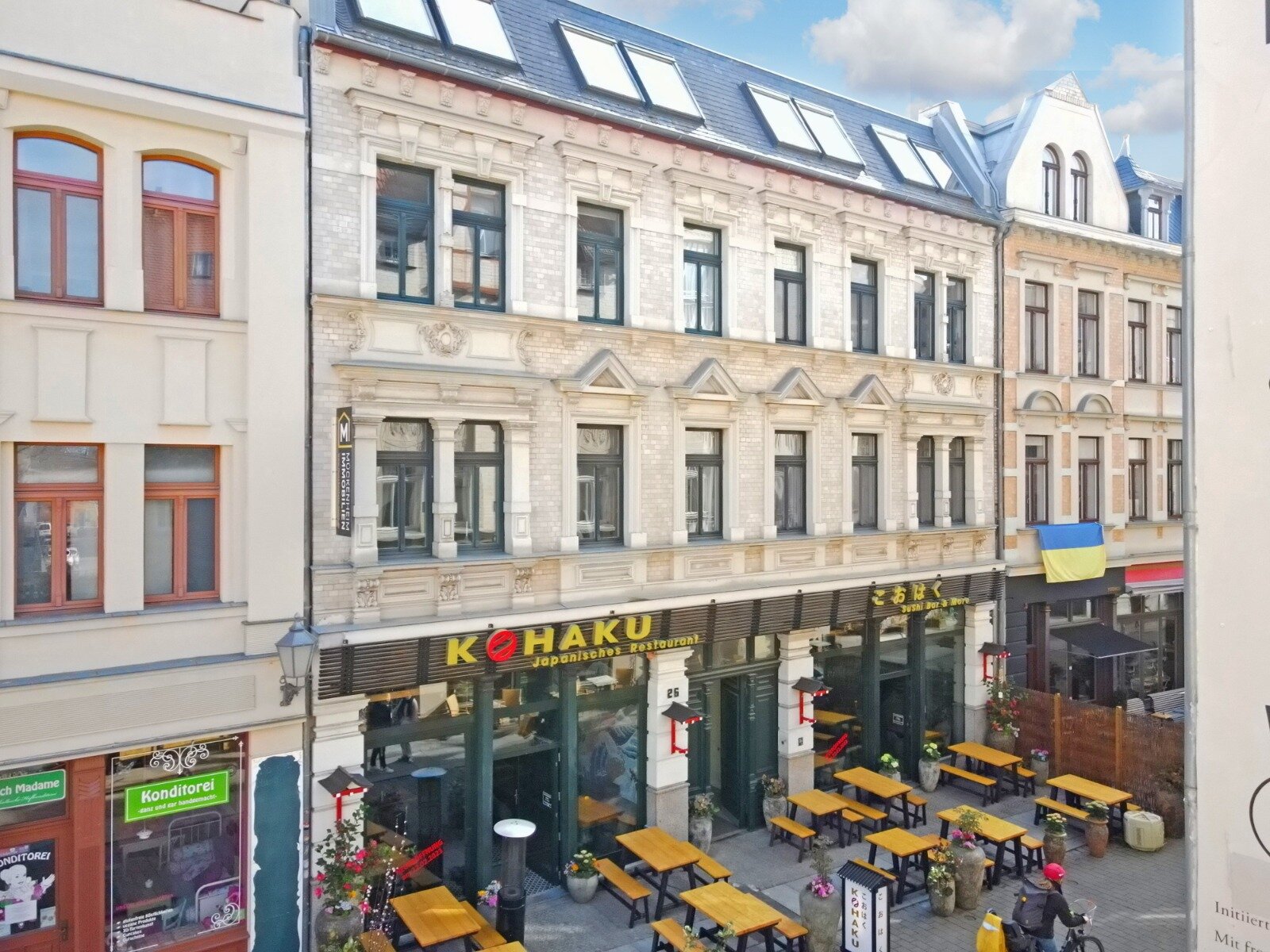 Apartment zur Miete 420 € 1 Zimmer 42,5 m²<br/>Wohnfläche 3.<br/>Geschoss 01.10.2024<br/>Verfügbarkeit Kleine Ulrichstraße 26 Altstadt Halle 06108