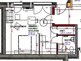 Studio zur Miete 750 € 1 Zimmer 30,6 m²<br/>Wohnfläche ab sofort<br/>Verfügbarkeit Pfullendorf Pfullendorf 88630