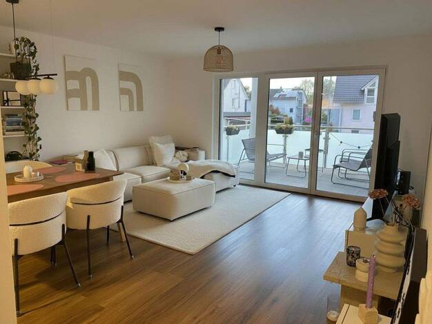 Wohnung zur Miete 920 € 2,5 Zimmer 64 m² EG frei ab 01.02.2026 Untere Mühlbachstr. 9/1 Schnetzenhausen Friedrichshafen 88045