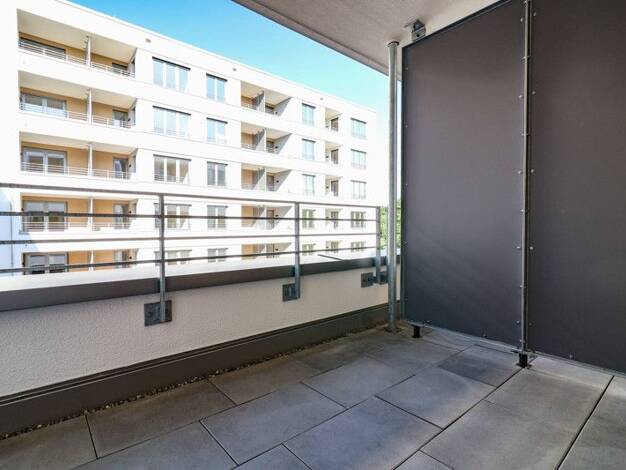 Wohnung zur Miete - Erstbezug 900 € 2 Zimmer 54,5 m² 3. Geschoss frei ab 01.09.2025 Von-Hünefeld-Straße 20+22 Stadtmitte Neu-Ulm 89231