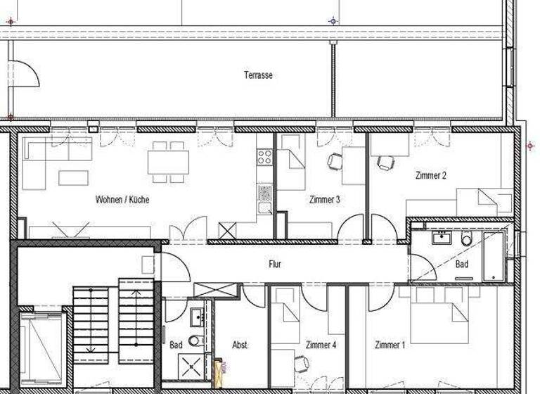 Wohnung zur Miete 2.071 € 4,5 Zimmer 135,9 m² 4. Geschoss frei ab 12.04.2026 Karlsbader Platz 10 Wiesbaden 65197