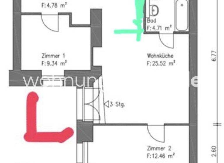 Studio zur Miete Tauschwohnung 800 € 3 Zimmer 67 m² EG Prenzlauer Berg Berlin 10439