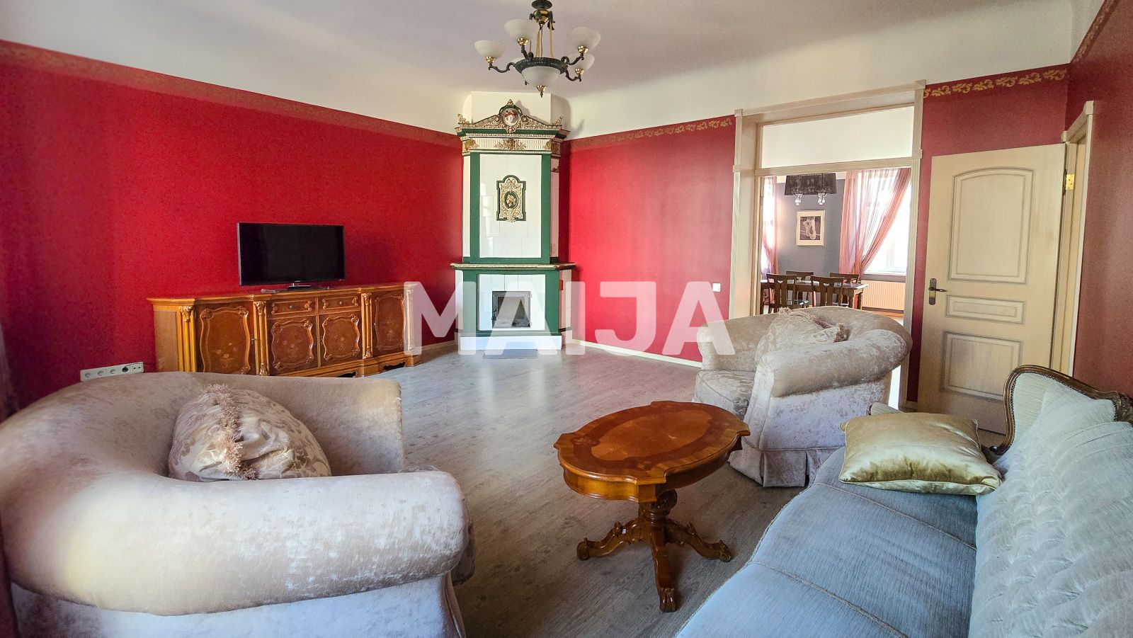 Apartment zum Kauf 231.000 € 5 Zimmer 132 m²<br/>Wohnfläche 4.<br/>Geschoss Dzirnavu 62 Riga 1050