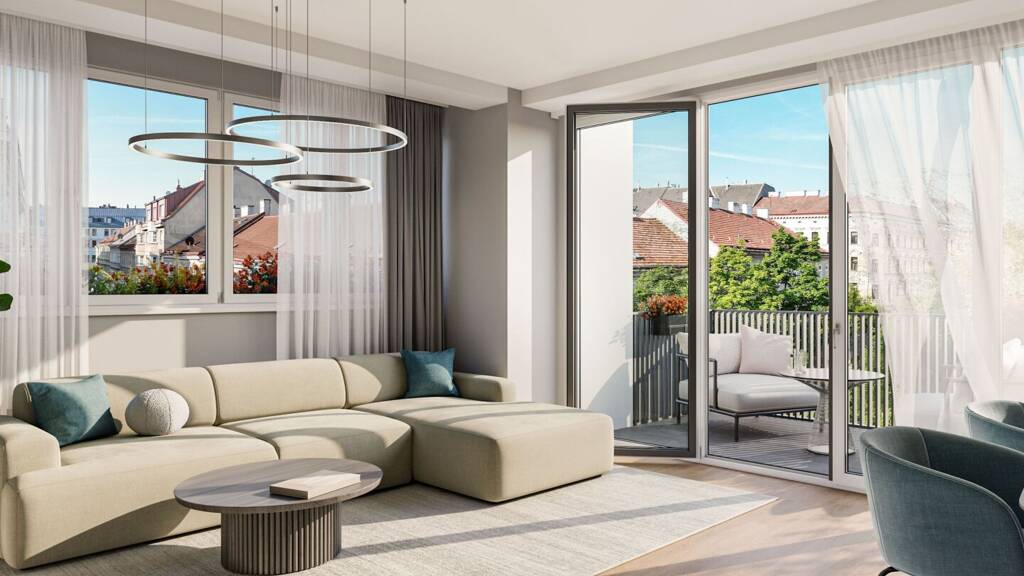 Wohnung zum Kauf - Erstbezug 571.500 € 3 Zimmer 79,3 m² 3. Geschoss Herbststraße 6-10 Wien 1160