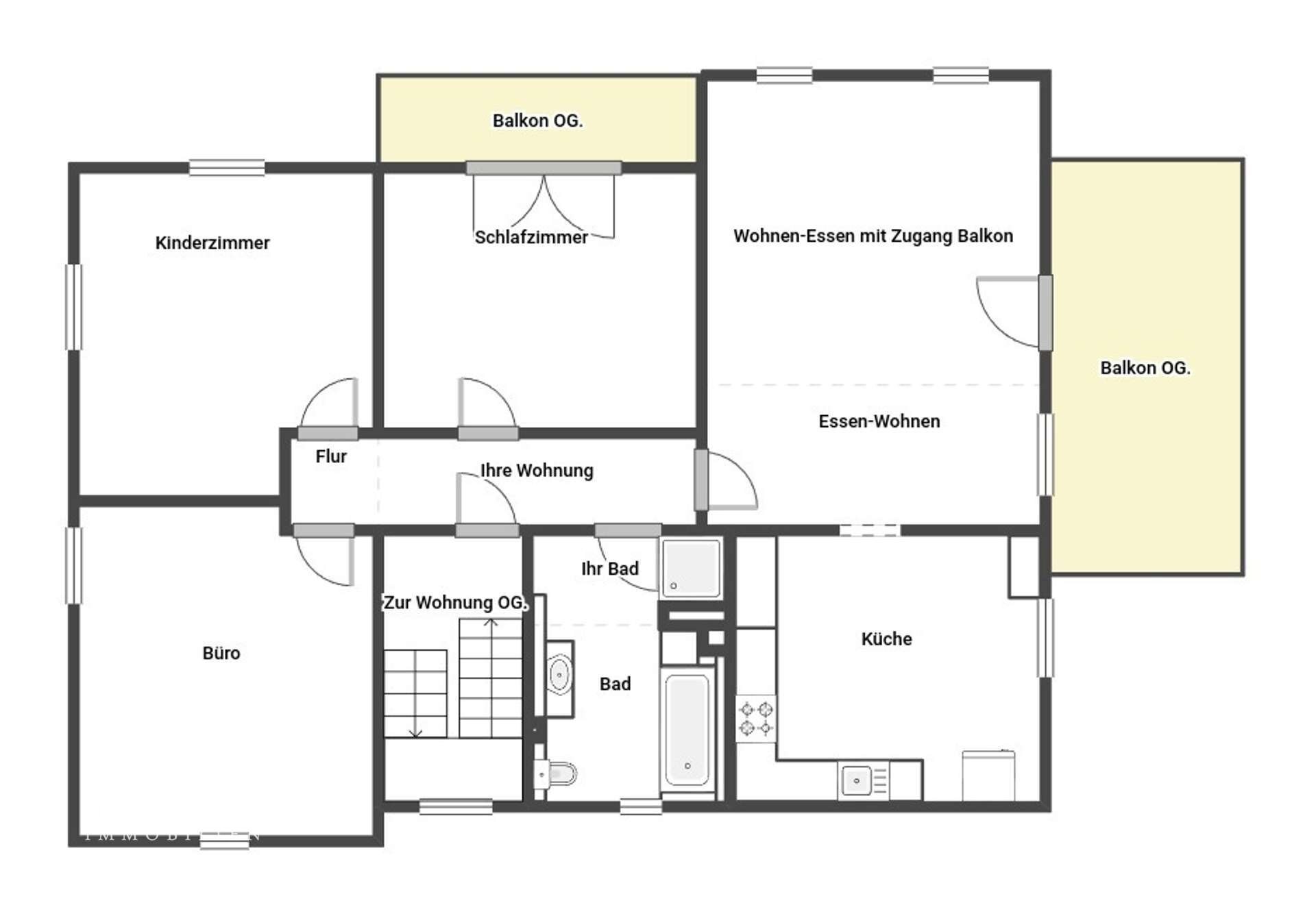 Wohnung zum Kauf provisionsfrei 420.000 € 4 Zimmer 124 m²<br/>Wohnfläche 2.<br/>Geschoss Ihrlerstein Ihrlerstein 93346