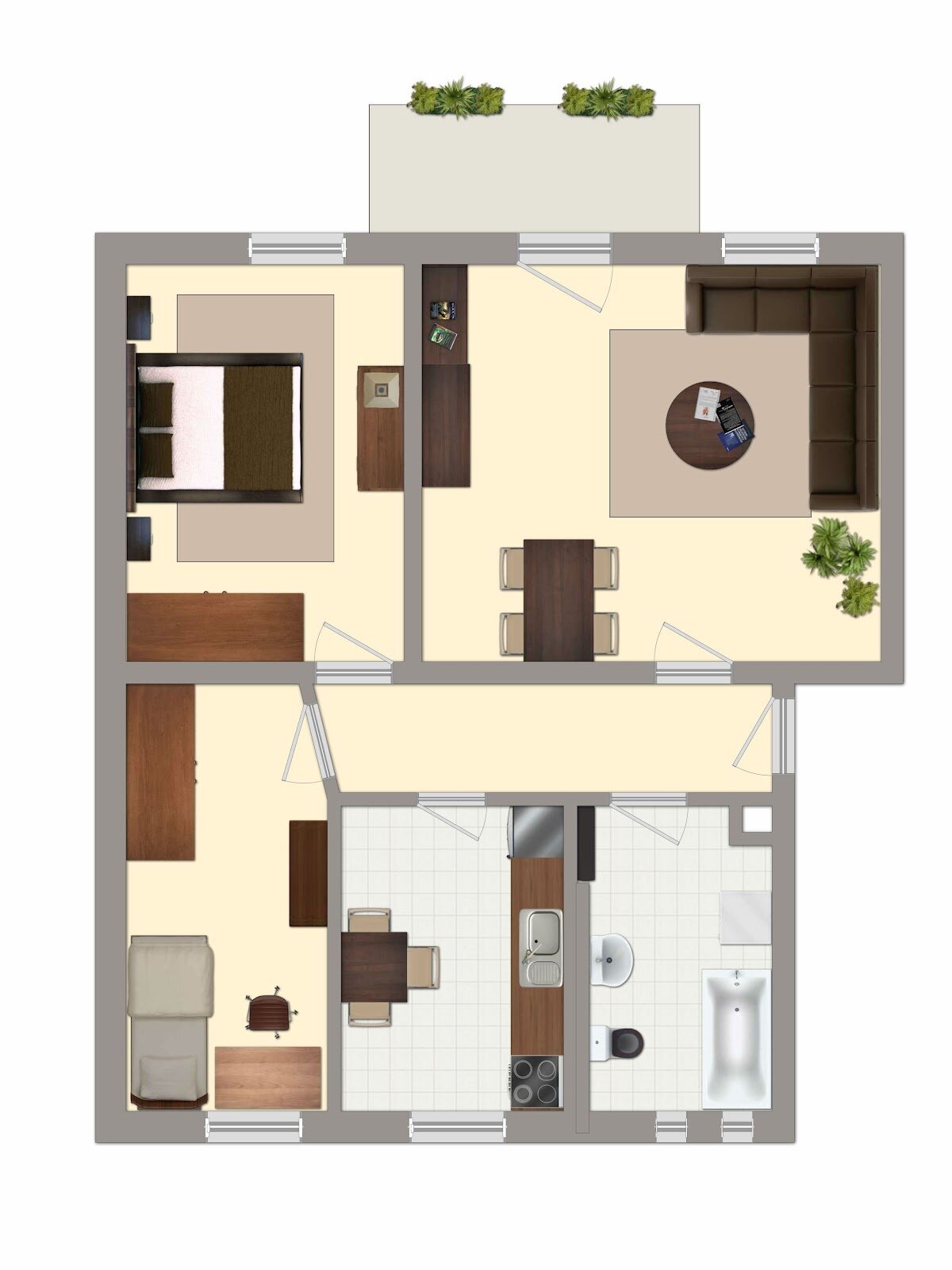 Wohnung zur Miete 469 € 3 Zimmer 75,6 m²<br/>Wohnfläche 2.<br/>Geschoss Altener Straße 20b West Dessau-Roßlau 06847