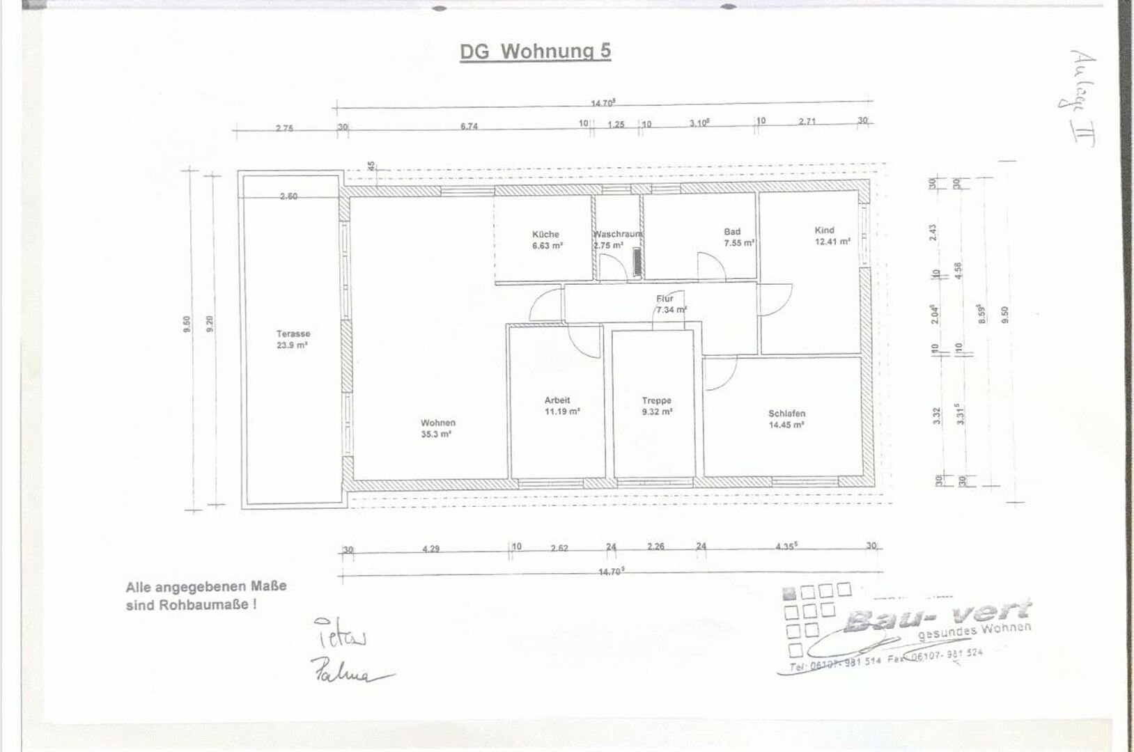 Penthouse zum Kauf provisionsfrei 549.000 € 4 Zimmer 107 m²<br/>Wohnfläche 2.<br/>Geschoss 01.04.2025<br/>Verfügbarkeit Haßloch Nord Rüsselsheim 65428