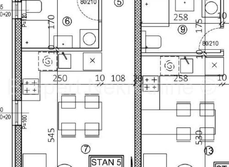 Wohnung zum Kauf 180.000 € 4 Zimmer 53 m² 3. Geschoss Trogir