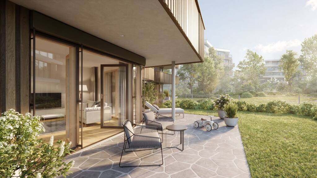 Terrassenwohnung zum Kauf - Neubau provisionsfrei 850.000 € 3 Zimmer 124 m² EG Conradtystraße 8 Kolbermoor 83059