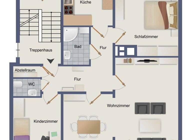 Wohnung zum Kauf 155.000 € 2,5 Zimmer 69 m² Schwarzenbek 21493
