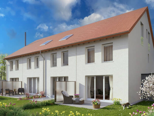 Reihenendhaus zum Kauf - Neubau provisionsfrei 594.900 € 5,5 Zimmer 137 m² 383 m² Grundstück Unterreitnau Lindau (Bodensee) 88131