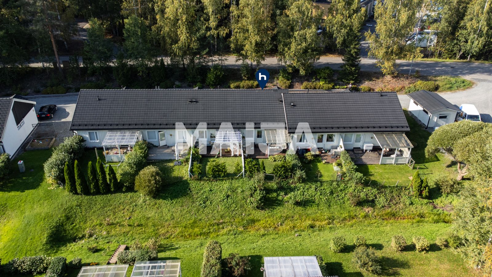 Reihenmittelhaus zum Kauf 120.000 € 2 Zimmer 57,5 m²<br/>Wohnfläche 6.000 m²<br/>Grundstück Vastarannankatu 3 Tampere 33610