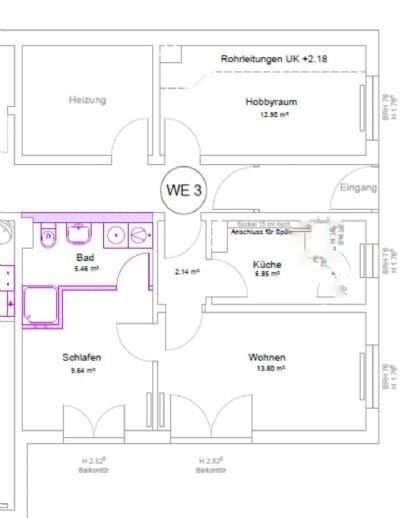 Wohnung zur Miete 480 € 2 Zimmer 54 m²<br/>Wohnfläche UG<br/>Geschoss ab sofort<br/>Verfügbarkeit Am grünen Tälchen 20 Freital Freital 01705