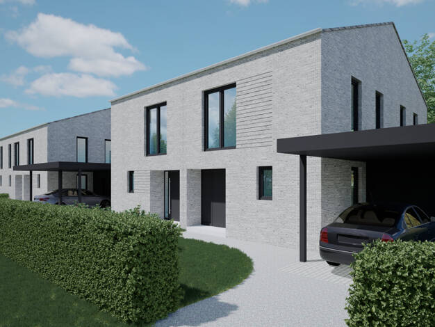 Doppelhaushälfte zur Miete - Erstbezug 1.720 € 3 Zimmer 136,4 m² 300 m² Grundstück frei ab sofort Olfen Olfen 59399