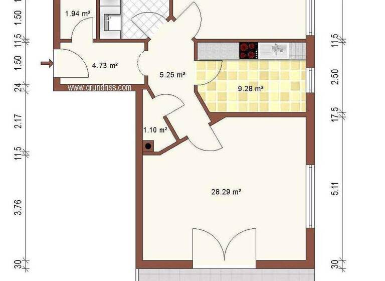Wohnung zum Kauf 180.000 € 2 Zimmer 79 m² EG Bannewitz 01728
