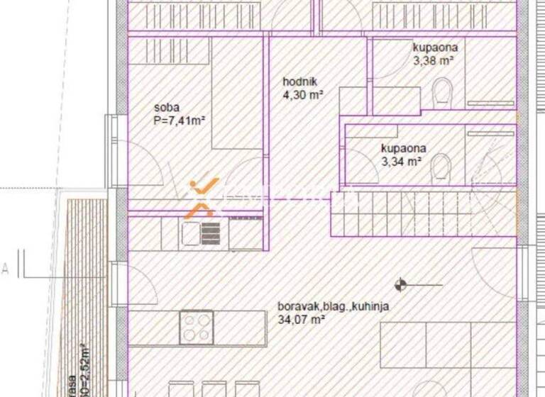 Wohnung zum Kauf 630.180 € 4 Zimmer 140 m² 2. Geschoss Diklo - Puntamika