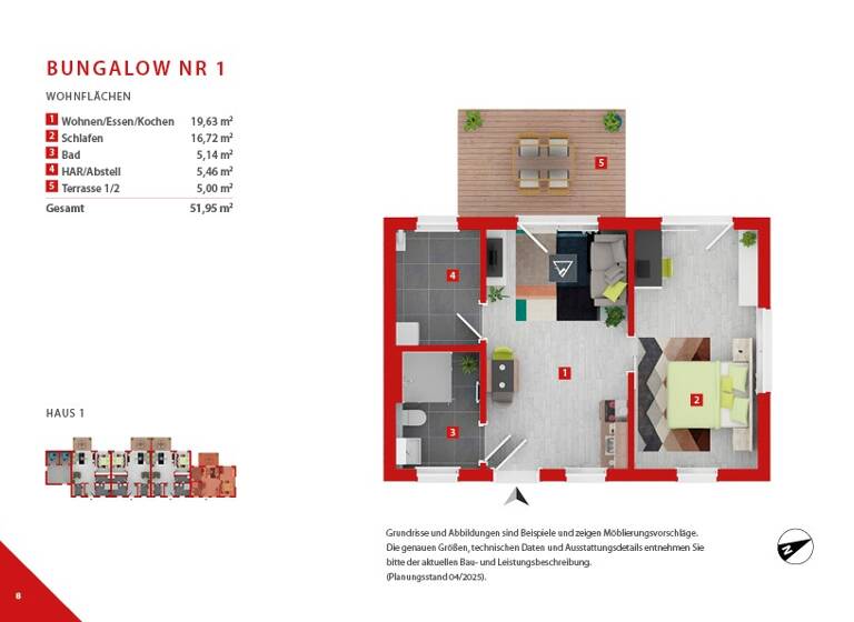 Haus zum Kauf - Erstbezug provisionsfrei 291.530 € 2 Zimmer 52 m² frei ab sofort Hauptstraße 46 Saal Saal a.d.Saale 97633