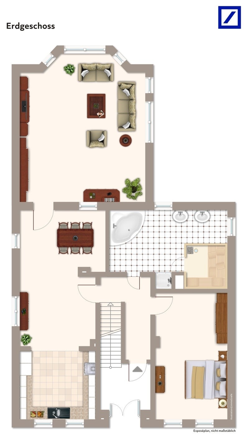 Mehrfamilienhaus zum Kauf als Kapitalanlage geeignet 425.000 € 7,5 Zimmer 184 m²<br/>Wohnfläche 537 m²<br/>Grundstück Heeper Fichten Bielefeld 33607