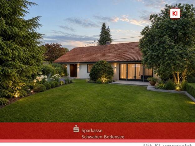 Bungalow zum Kauf 590.000 € 5 Zimmer 144,1 m² 916 m² Grundstück Bad Grönenbach Bad Grönenbach 87730