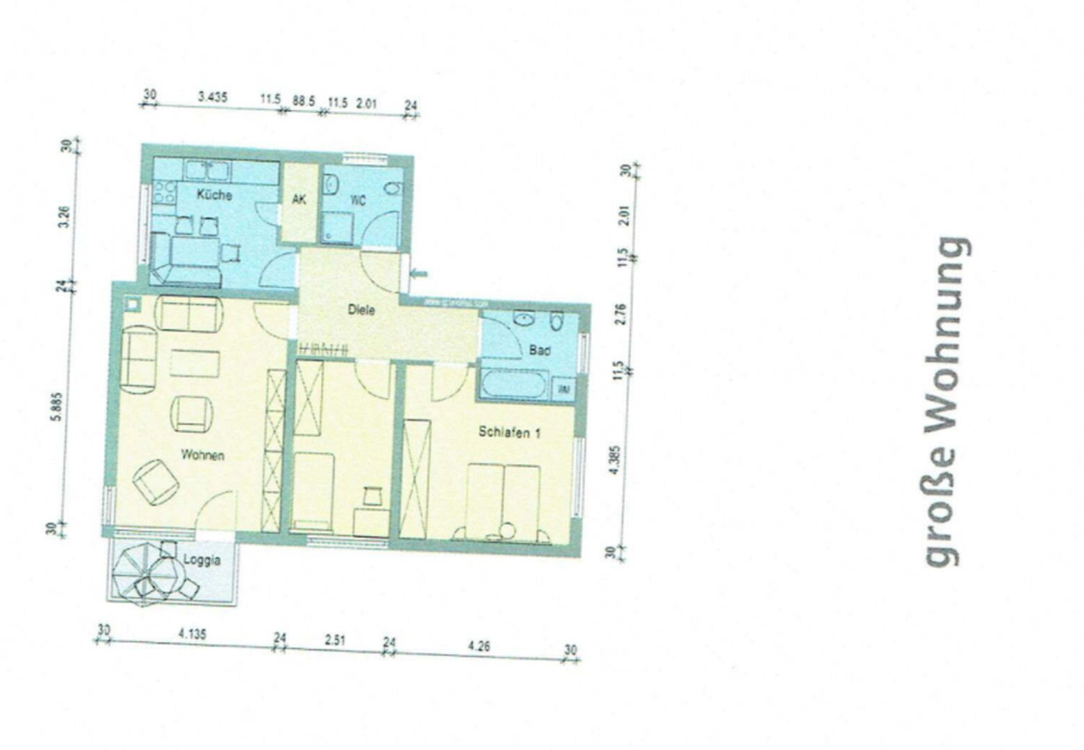 Wohnung zum Kauf provisionsfrei 108.000 € 2 Zimmer 54 m²<br/>Wohnfläche EG<br/>Geschoss Westhofen Nordrhein-Westfalen - Schwerte 58239