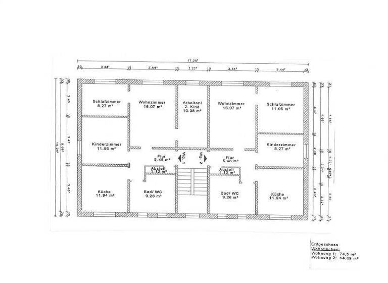 Haus zum Kauf 267.000 € 17 Zimmer 356,4 m² 945 m² Grundstück Hessen 38835